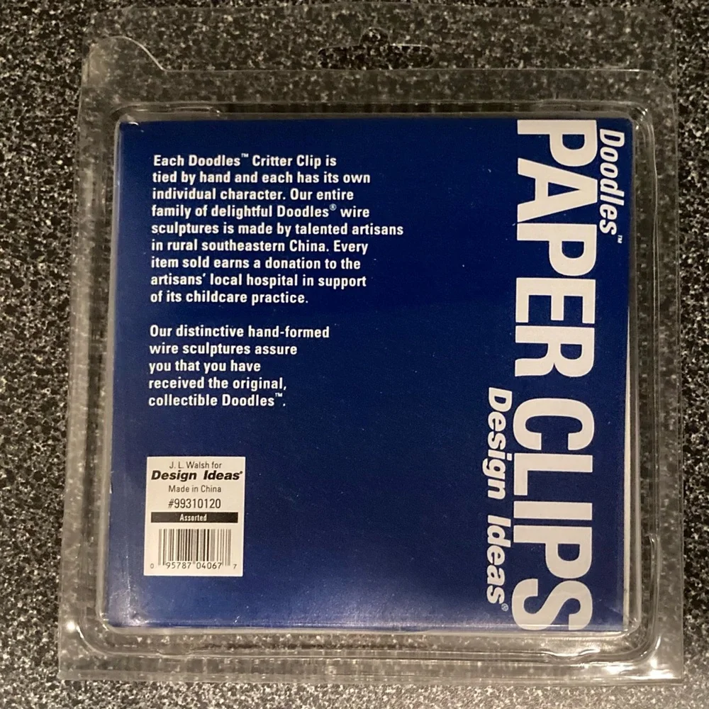 NIP ‘Design Ideas’ Unique Gifts: Paper Holders, Paper Clips (Teacher, Co Worker)